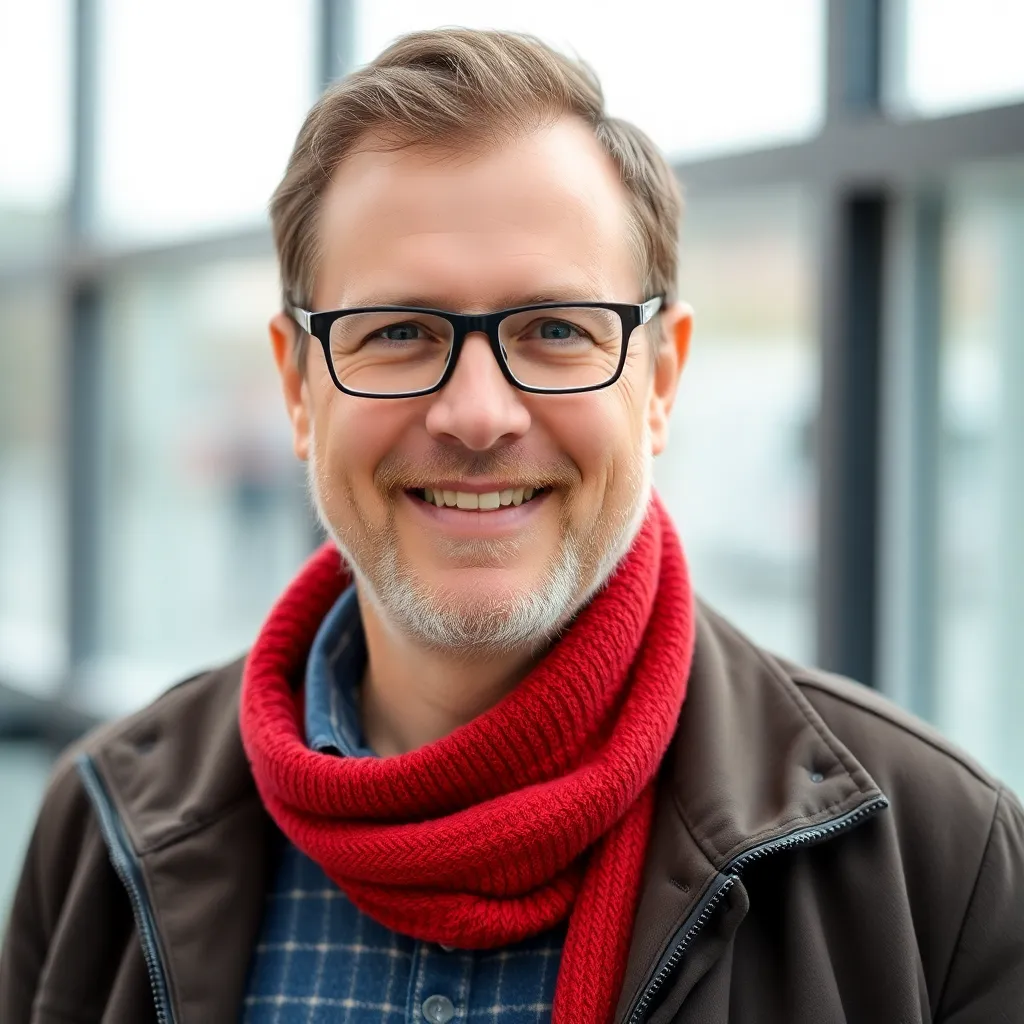 Portret van Johan, een 52-jarige leraar uit Rotterdam